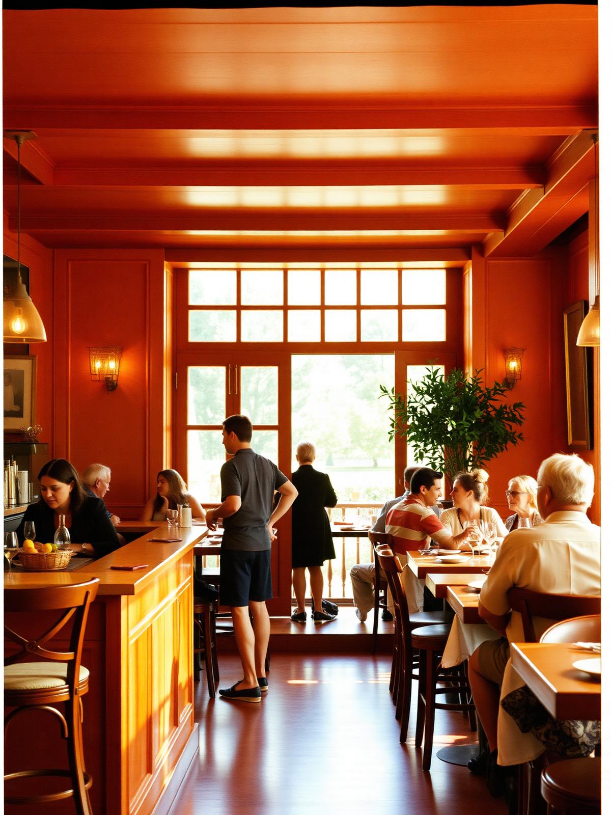Bar-restaurante del club
